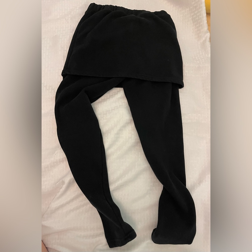 Fleece-lined 2-in-1 Skirt Plus Leggings